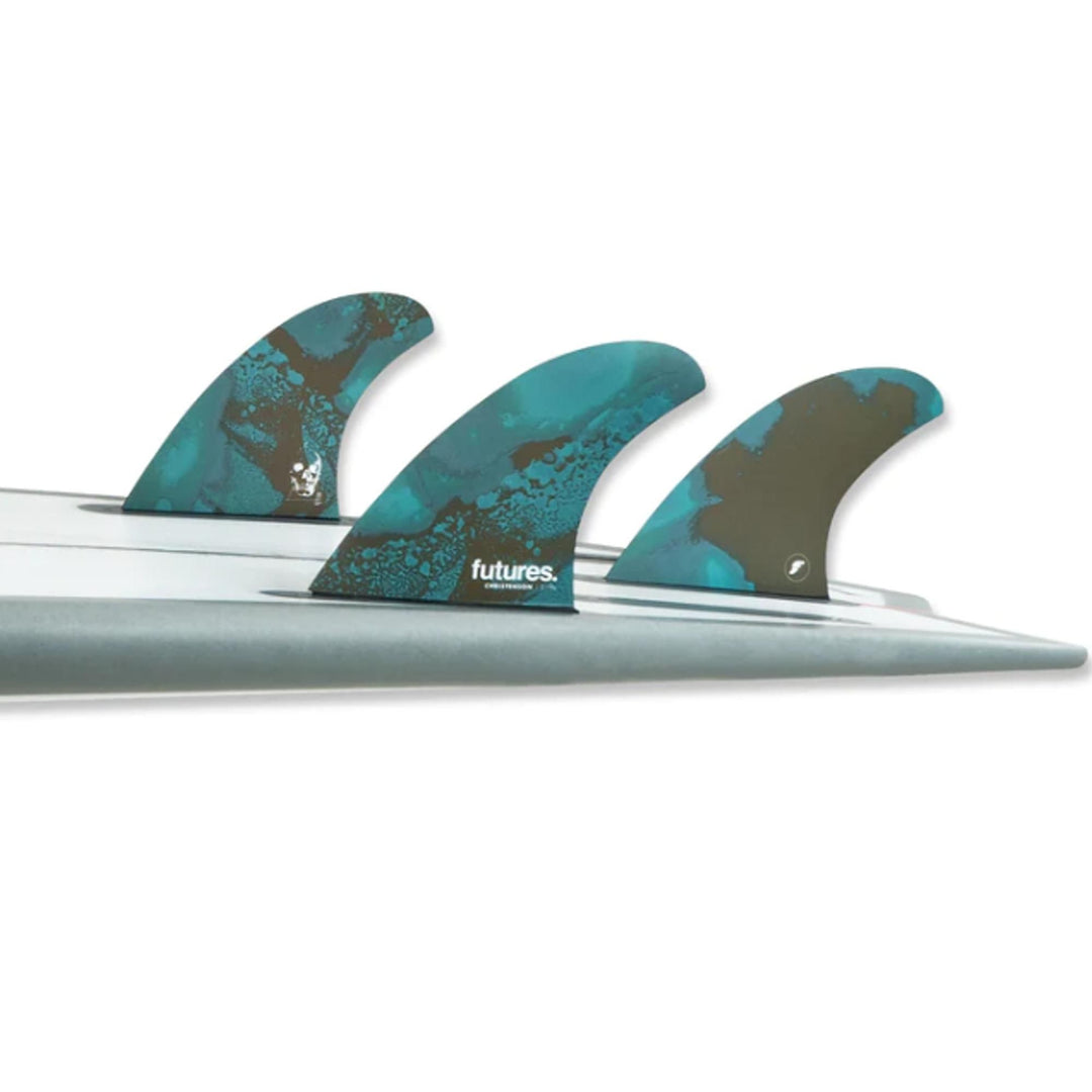 FUTURES Quad Thruster 5 Fin Set Christenson Honeycomb