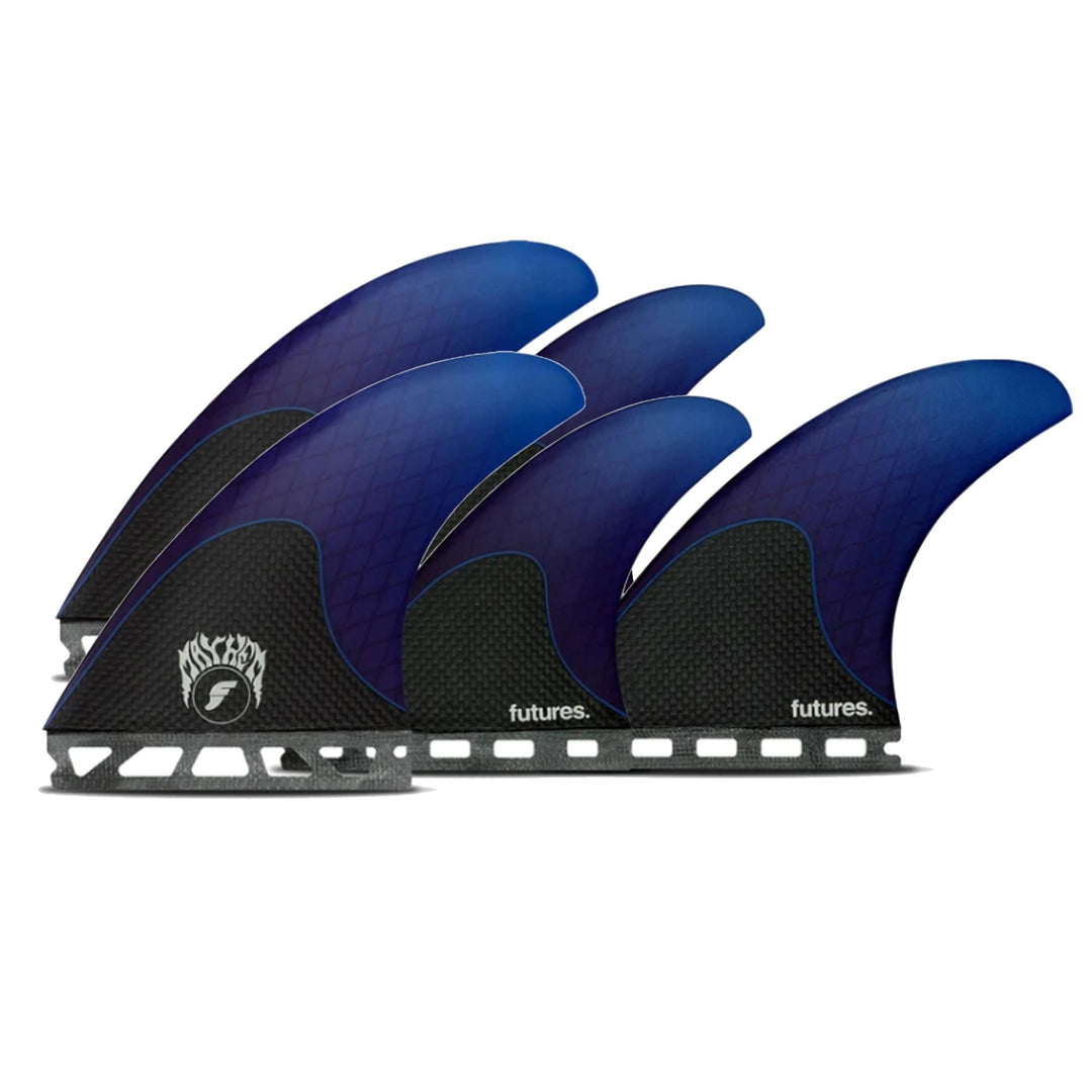 FUTURES Quad Thruster 5 Fin Set Mayhem 3.0 Honey