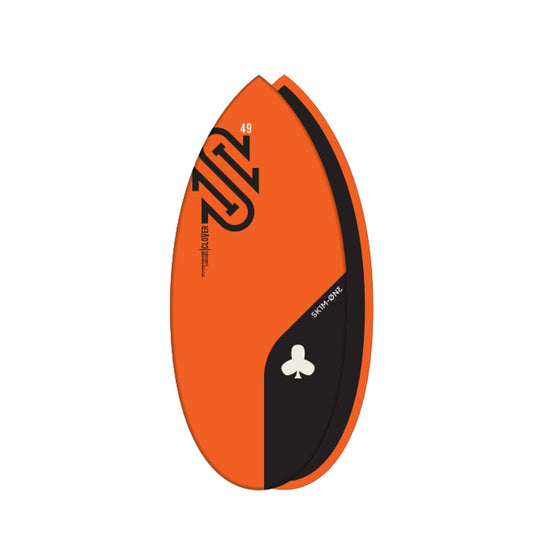 Skimboard SkimOne EPS Epoxy Bambus CLOVER 49 Orang 123 Orange