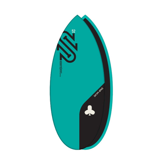 Skimboard SkimOne EPS Epoxy Bambus CLOVER 52 Teal 132