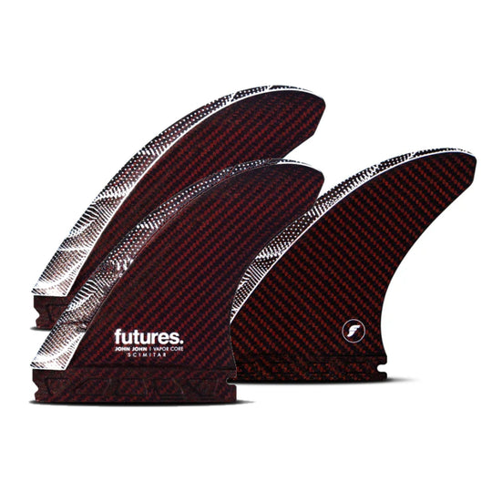 FUTURES Thruster Fin Set JJF Scimitar Vapor Core