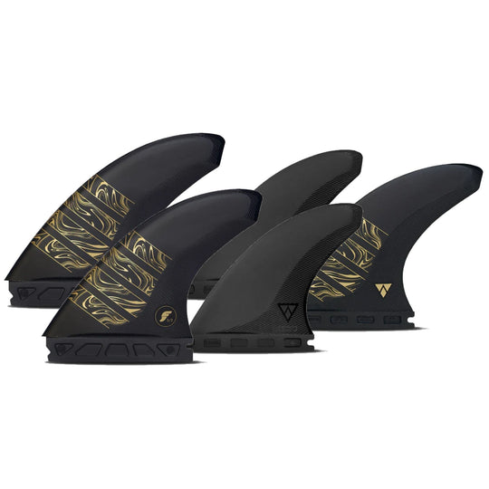 FUTURES Quad Thruster 5 Fin Set Vector 3/2 Alpha