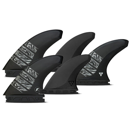 FUTURES Quad Thruster 5 Fin Set Vector 3/2 Alpha