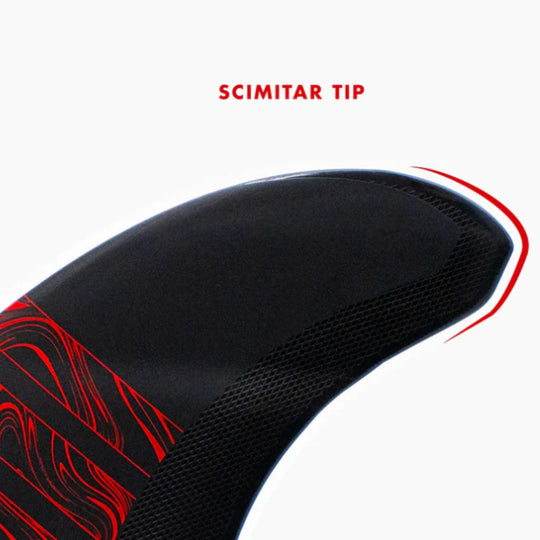 Futures Twin Tri Fin Set 3/2 Reverse Alpha