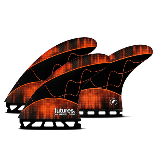 FUTURES Thruster Fin Set Jack Robinson Techflex