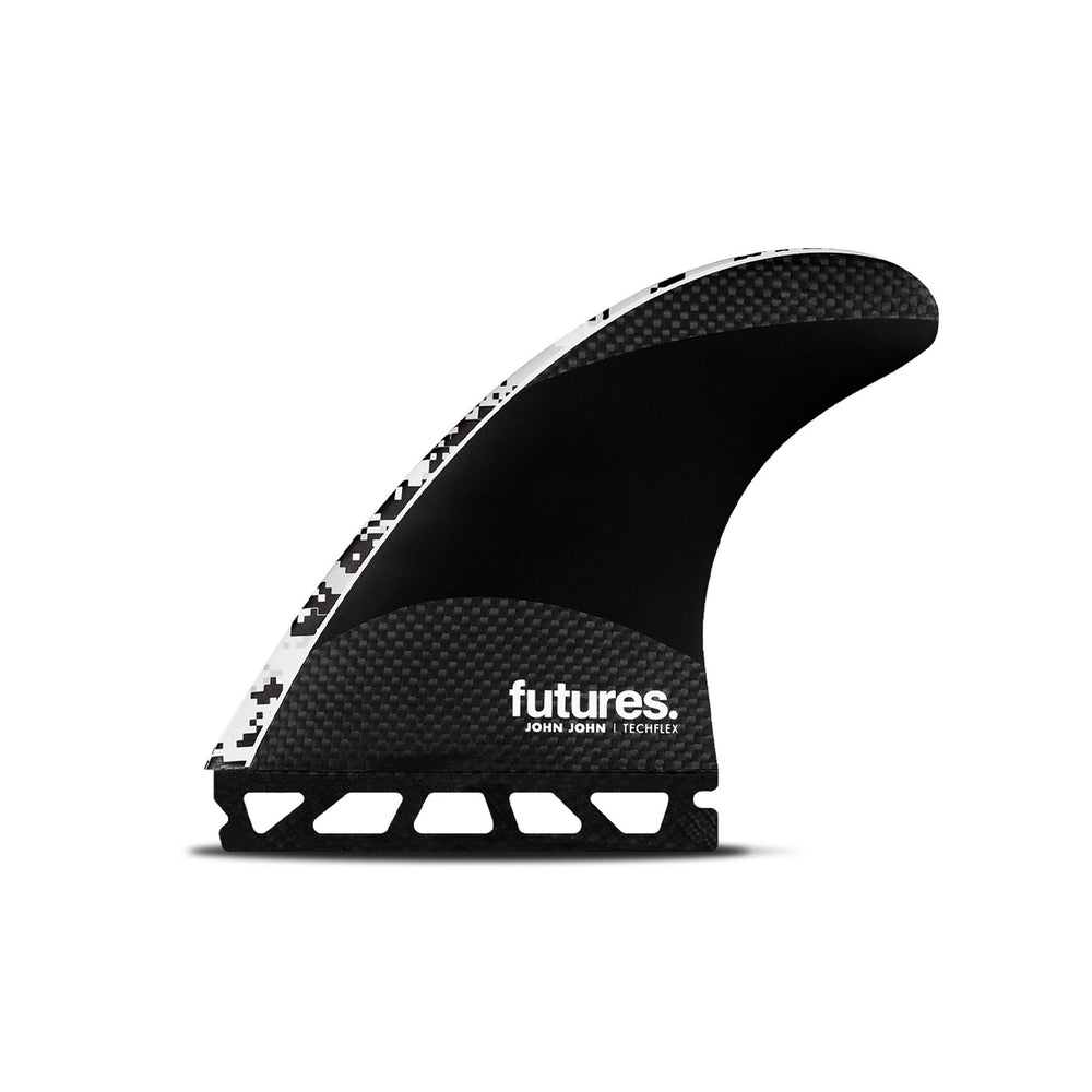 FUTURES Thruster Fin Set John John Techflex PRO M White 3.7