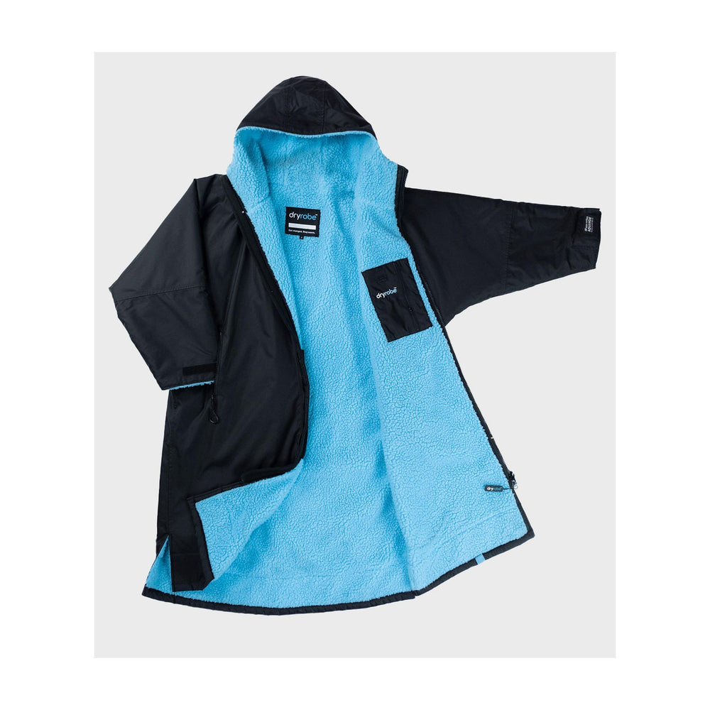 DRYROBE Advance Long Sleeve Schwarz Blau Adult