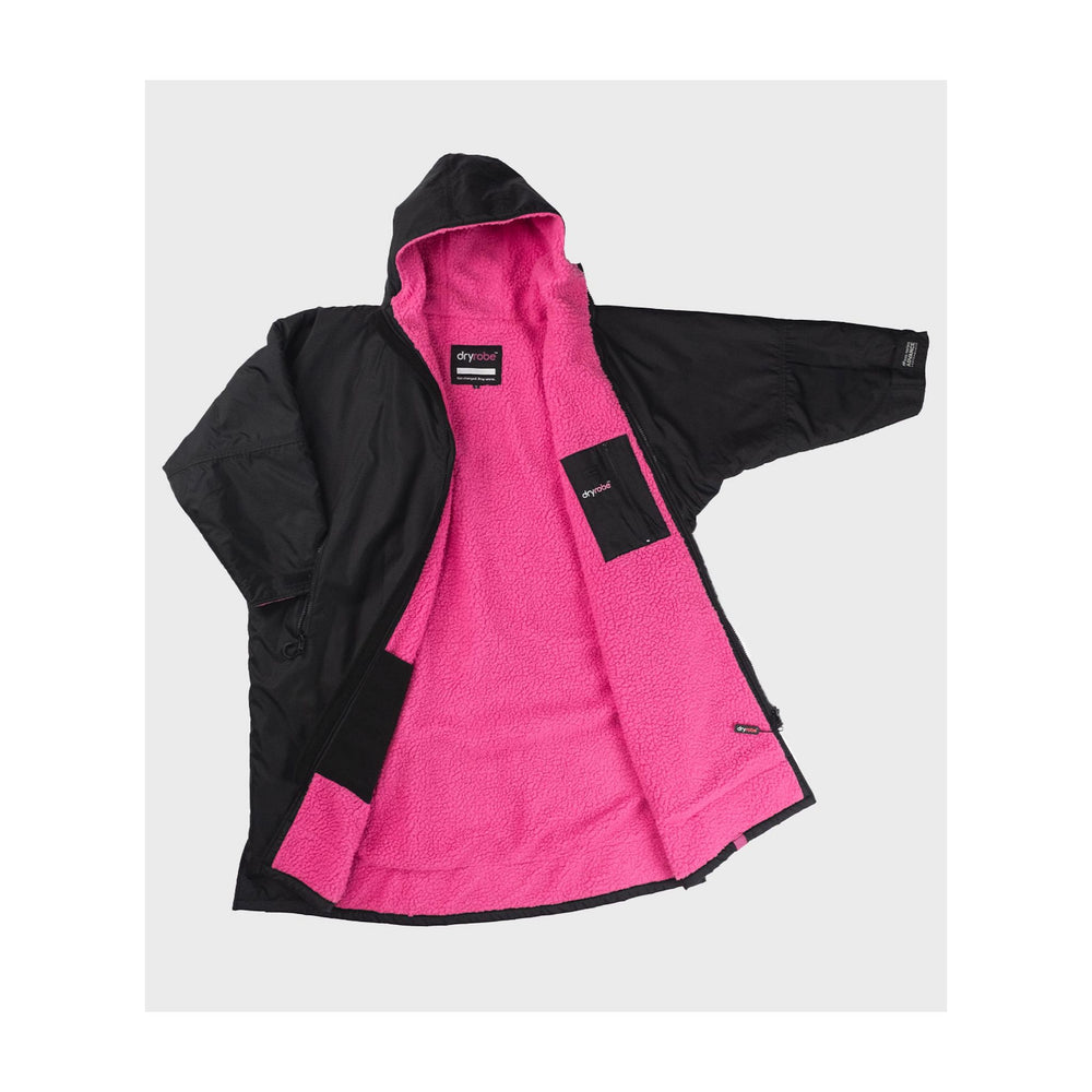DRYROBE Advance Long Sleeve Schwarz Pink Adult