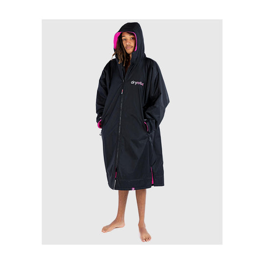 DRYROBE Advance Long Sleeve Schwarz Pink Adult
