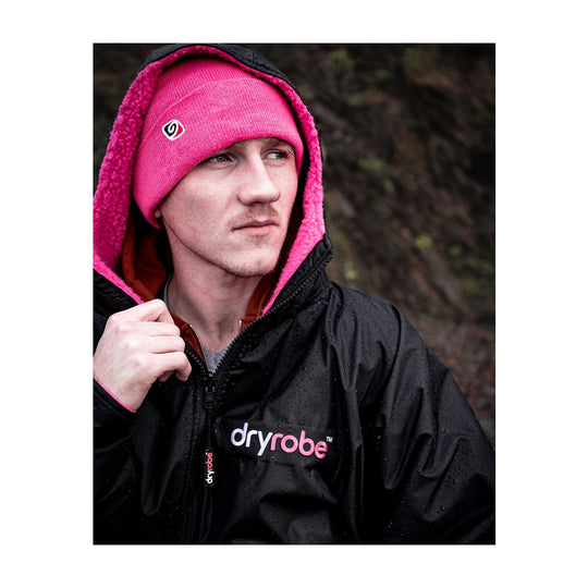 DRYROBE Advance Long Sleeve Schwarz Pink Adult