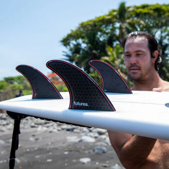 FUTURES Thruster Fin Set Jordy Smith Honeycomb