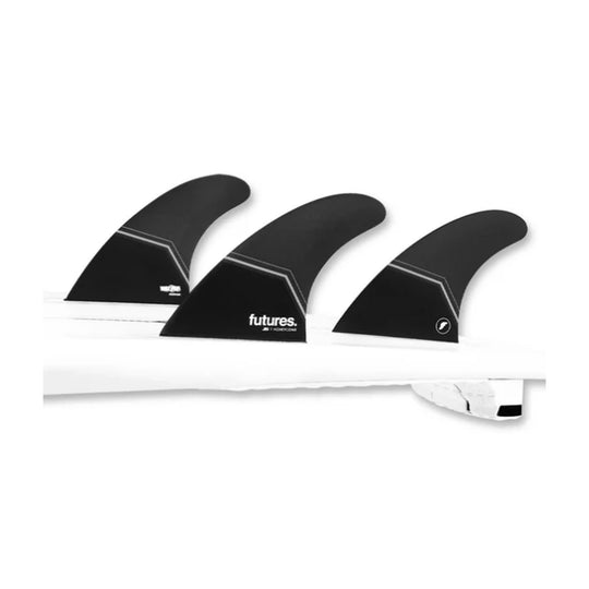 FUTURES Thruster Fin Set JS Honeycomb Smoke