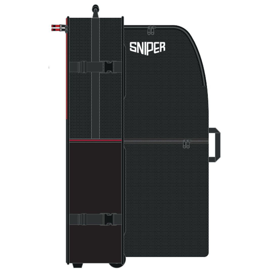 SNIPER Bodyboard Tasche Rollcover mit Rädern