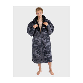 DRYROBE Advance Long Sleeve Schwarz Camo Adult