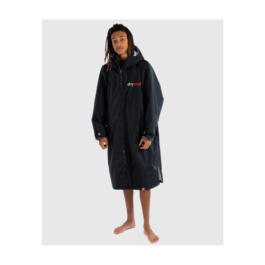 DRYROBE Advance Long Sleeve Schwarz Grau Adult