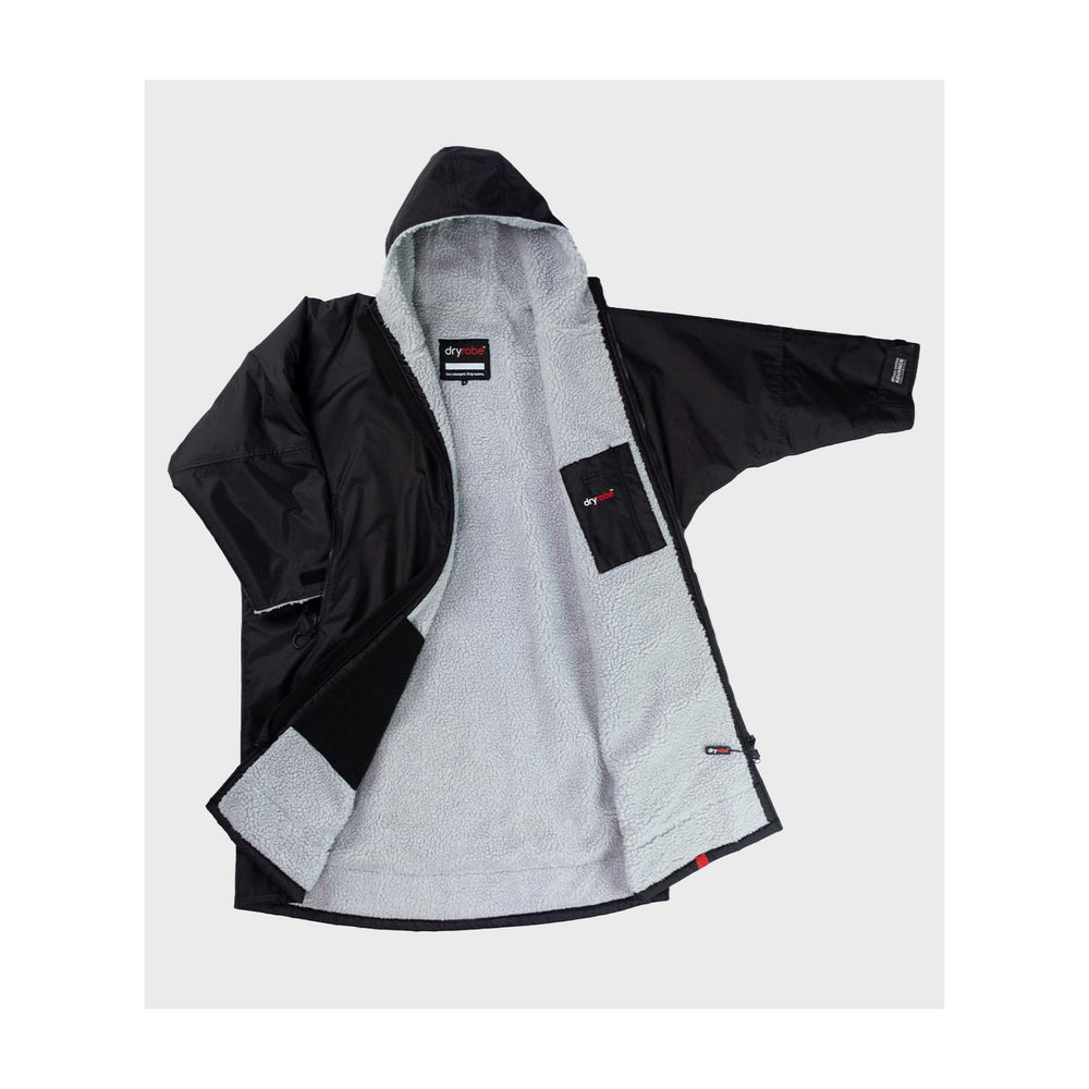 DRYROBE Advance Long Sleeve Schwarz Grau Adult