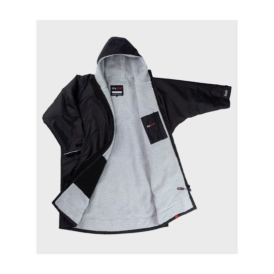 DRYROBE Advance Long Sleeve Schwarz Grau Adult