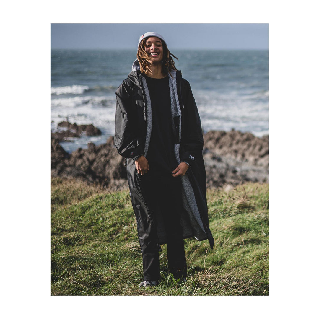 DRYROBE Advance Long Sleeve Schwarz Grau Adult