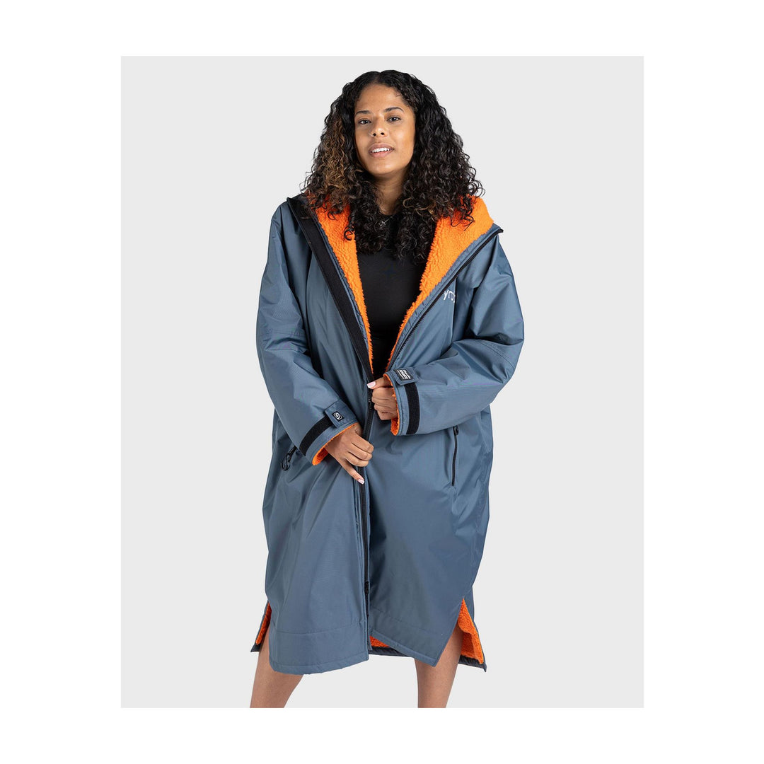 DRYROBE Advance Long Sleeve Dunkelgrau Orange Adult