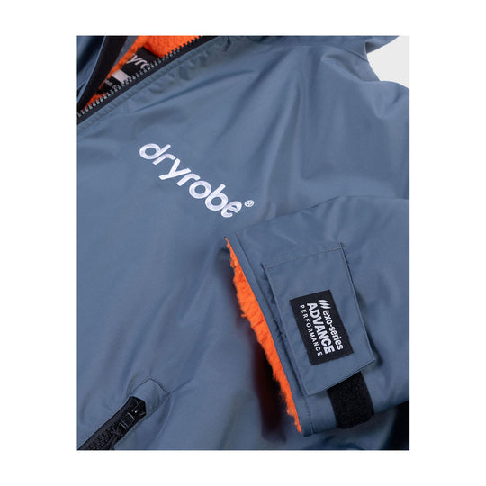 DRYROBE Advance Long Sleeve Dunkelgrau Orange Adult