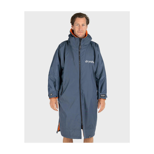 DRYROBE Advance Long Sleeve Dunkelgrau Orange Adult