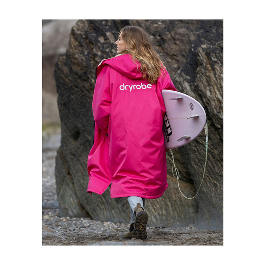 DRYROBE Advance Long Sleeve Pink Hellgrau Adult