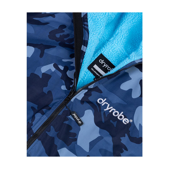 DRYROBE Advance Long Sleeve Blau Camo Blau Adult