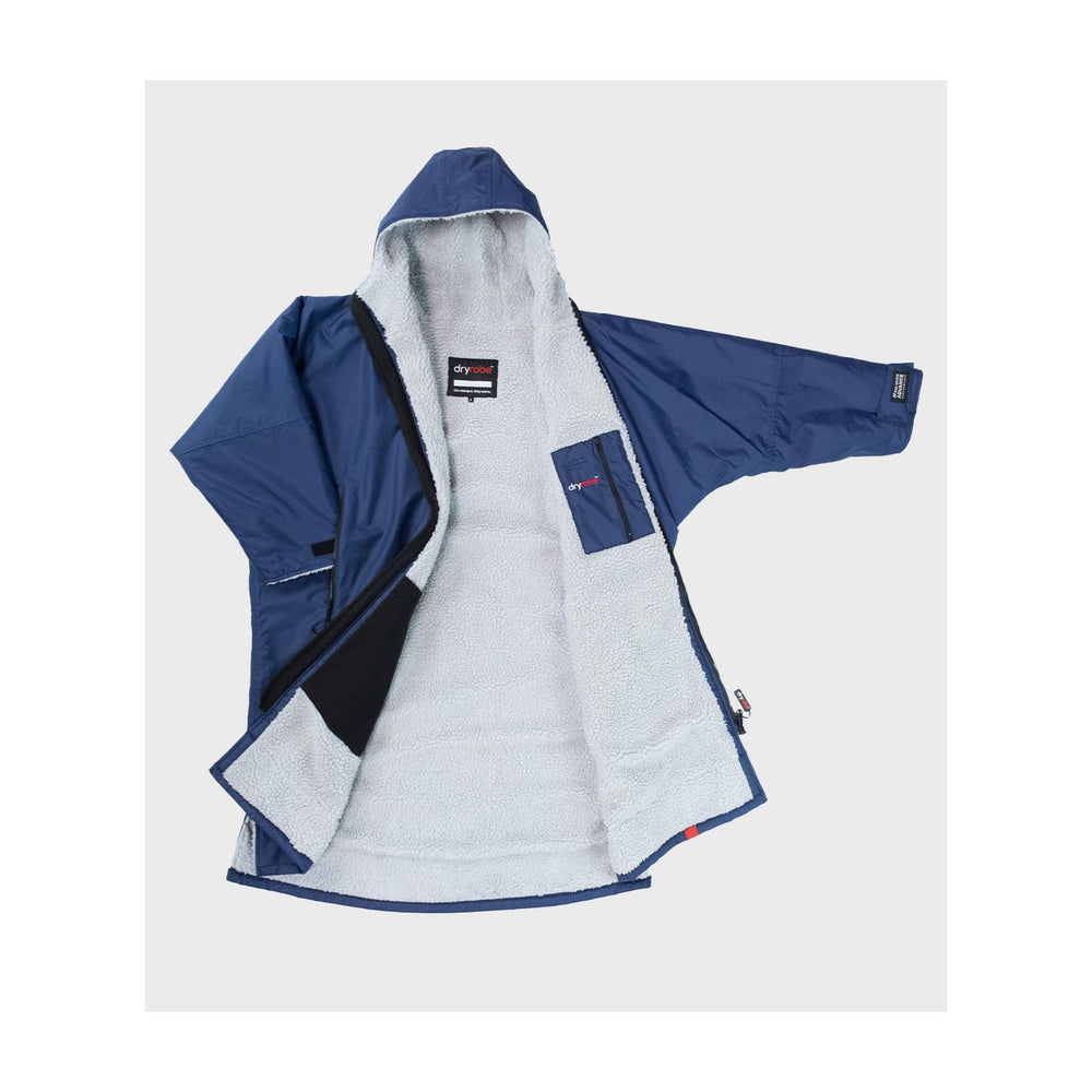 DRYROBE Advance Long Sleeve Navy Grau Adult