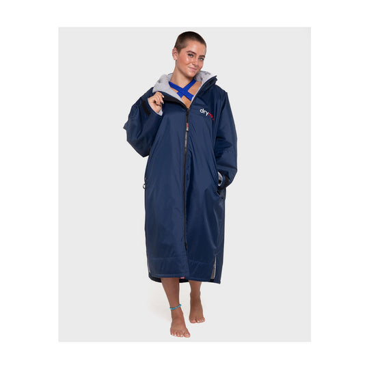 DRYROBE Advance Long Sleeve Navy Grau Adult