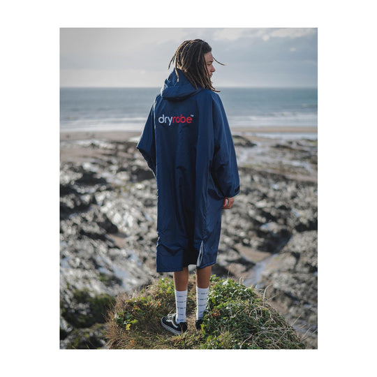 DRYROBE Advance Long Sleeve Navy Grau Adult