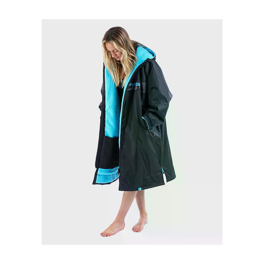 DRYROBE Advance Long Sleeve Schwarz Blau Camo Adult