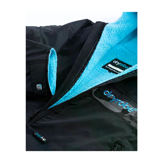 DRYROBE Advance Long Sleeve Schwarz Blau Camo Adult