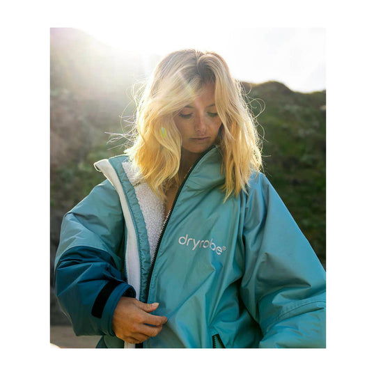 DRYROBE Advance Long Sleeve Blau Hellgrau Adult