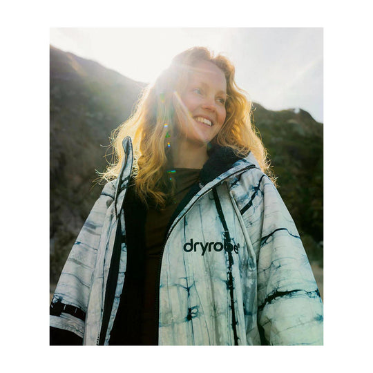 DRYROBE Advance Long Sleeve Batik Blau Adult