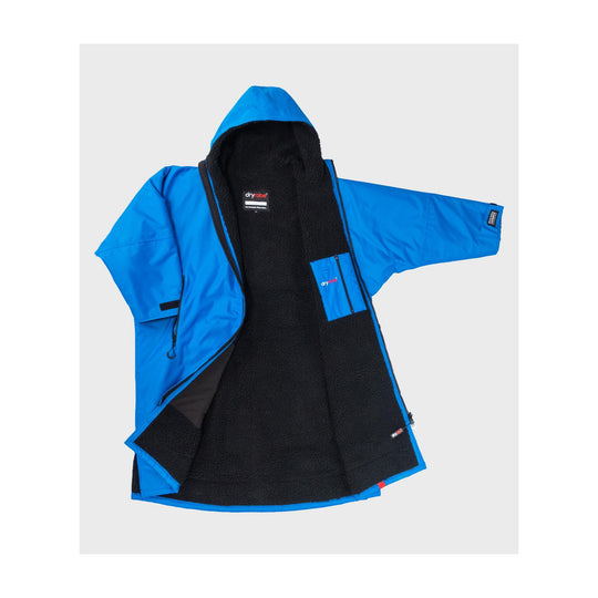 DRYROBE Advance Long Sleeve Cobalt Blau Schwarz Adult