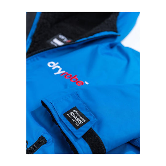 DRYROBE Advance Long Sleeve Cobalt Blau Schwarz Adult