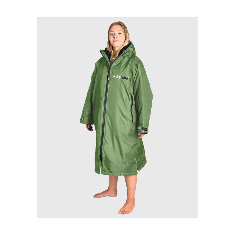 DRYROBE Advance Long Sleeve Dunkelgrün Schwarz Adult
