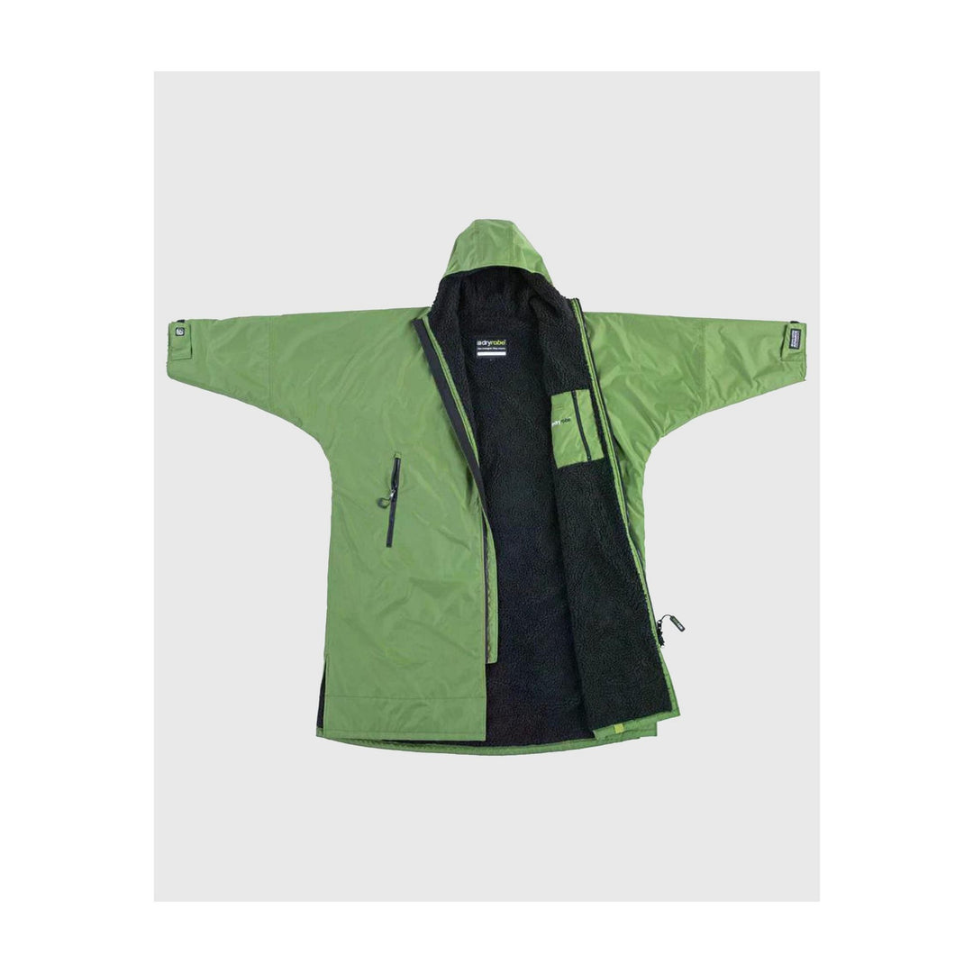 DRYROBE Advance Long Sleeve Dunkelgrün Schwarz Adult