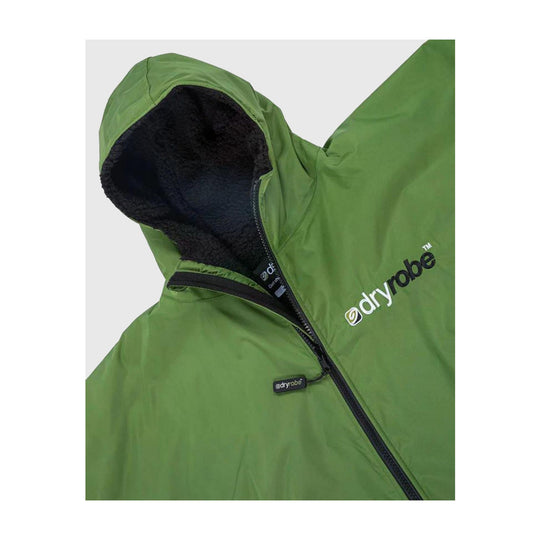 DRYROBE Advance Long Sleeve Dunkelgrün Schwarz Adult