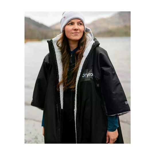DRYROBE Advance Short Sleeve Black Grey Camo Adult