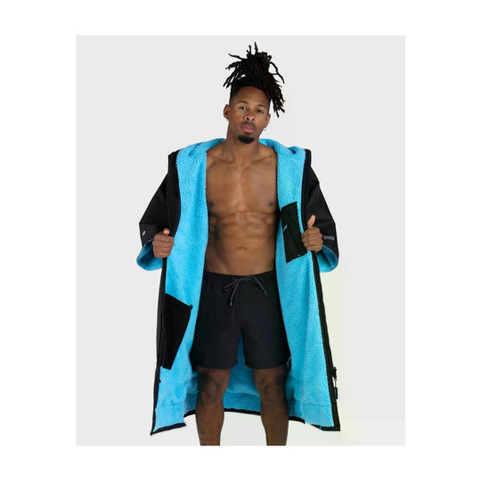 DRYROBE Advance Short Sleeve Black Blue Camo Adult