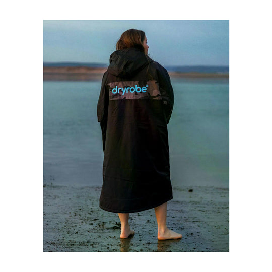 DRYROBE Advance Short Sleeve Black Blue Camo Adult