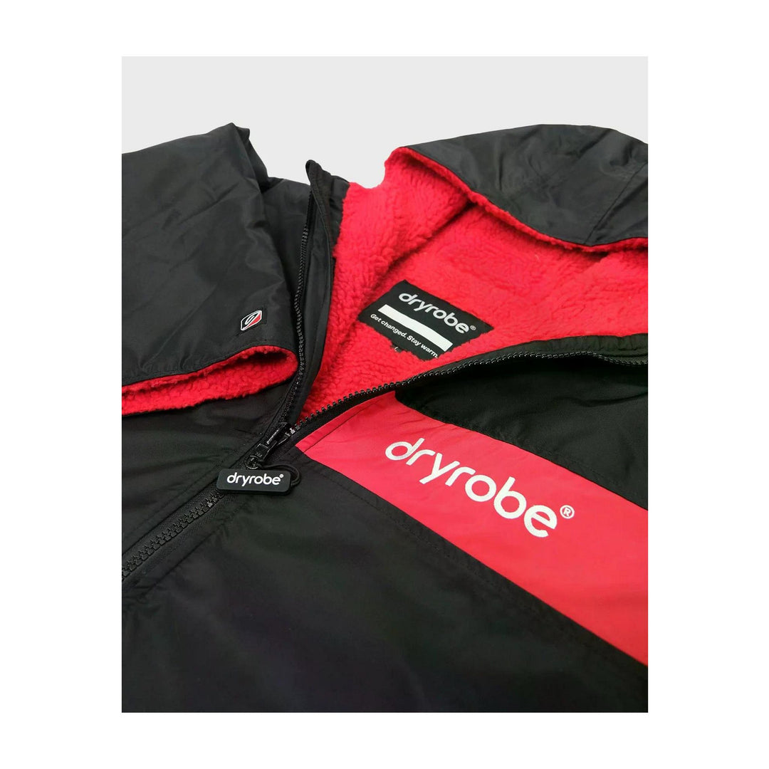 DRYROBE Advance Short Sleeve Black Red Adult