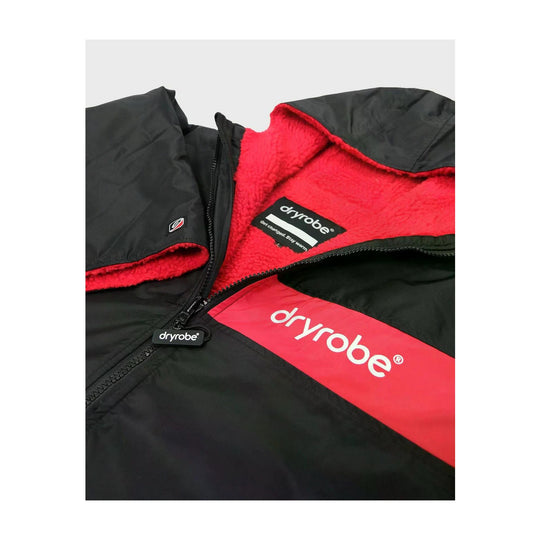 DRYROBE Advance Short Sleeve Black Red Adult