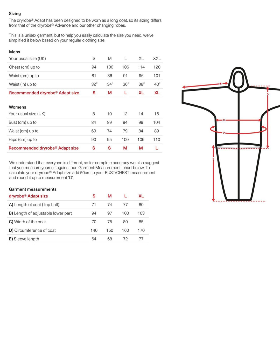 DRYROBE® Adapt
