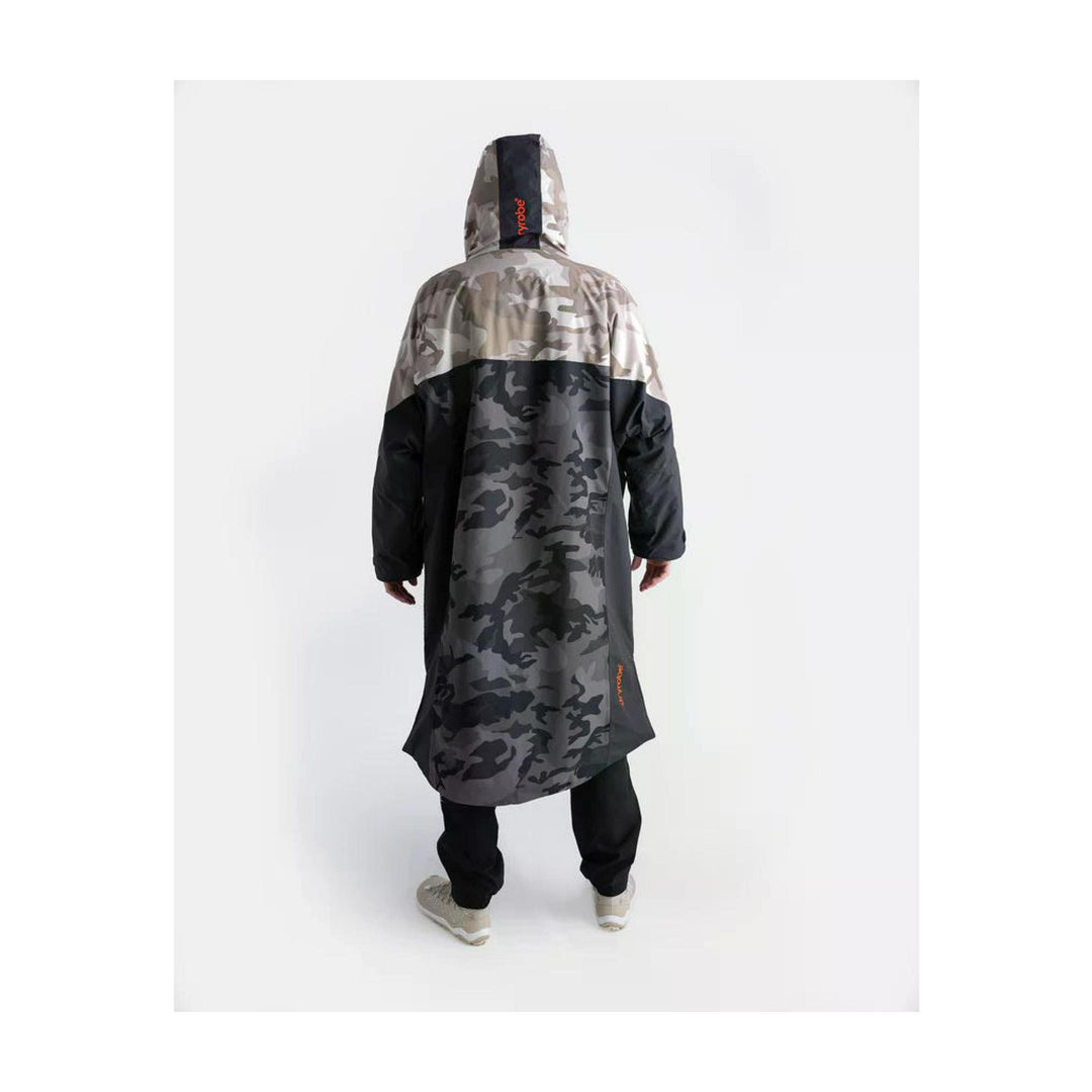 DRYROBE Nexus Long Sleeve Dual Camo Orange Adult