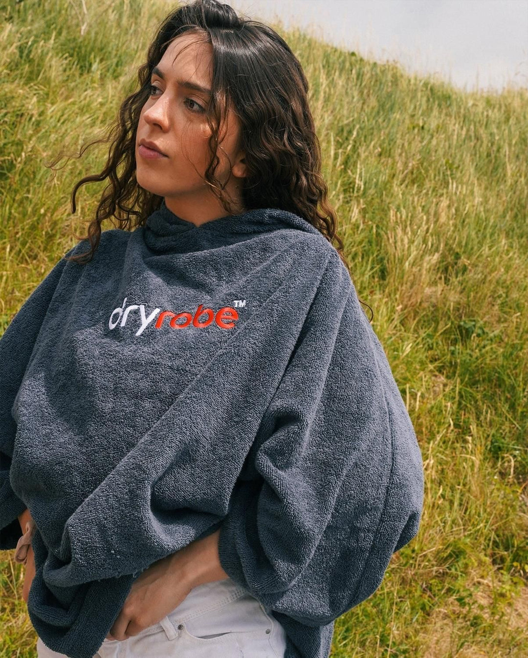 DRYROBE Handtuchmantel Bio-Baumwolle