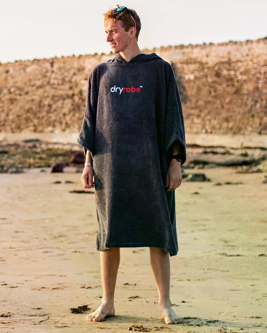 DRYROBE Handtuchmantel Bio-Baumwolle