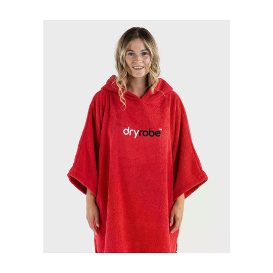 DRYROBE Handtuchmantel Bio-Baumwolle Orange Adult