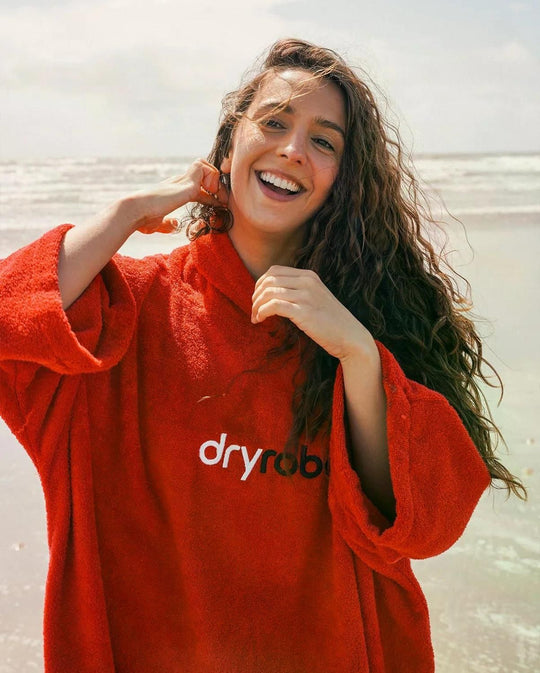 DRYROBE Handtuchmantel Bio-Baumwolle